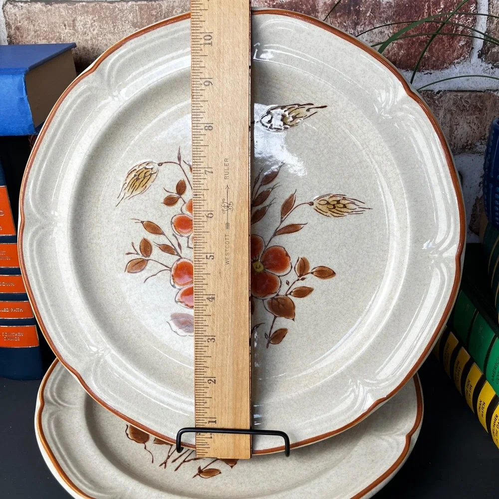 International China Co Monique Country Cousins Dinner Plates SY-7847 Set of 2